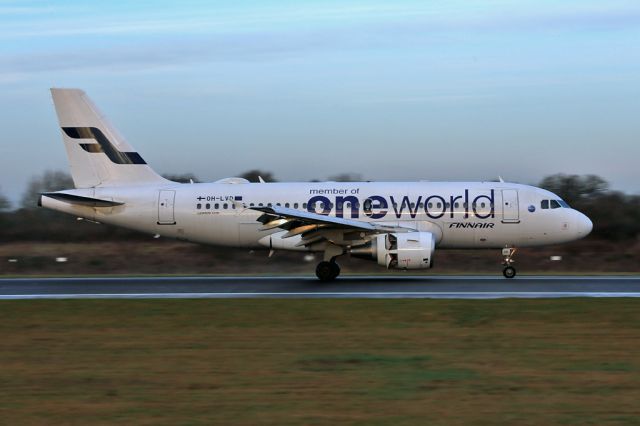 Airbus A319 (OH-LVD) - AY1361 after arriving from Helsinki