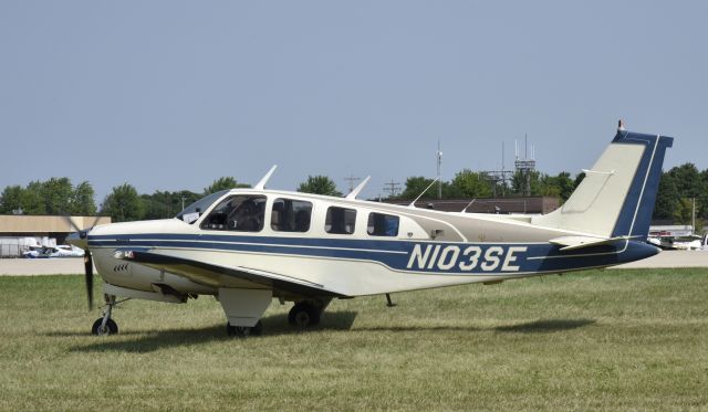 Beechcraft Bonanza (36) (N103SE) - Airventure 2019