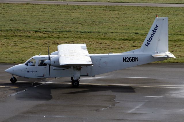 ROMAERO Islander (N26BN) - 09-Mar-08