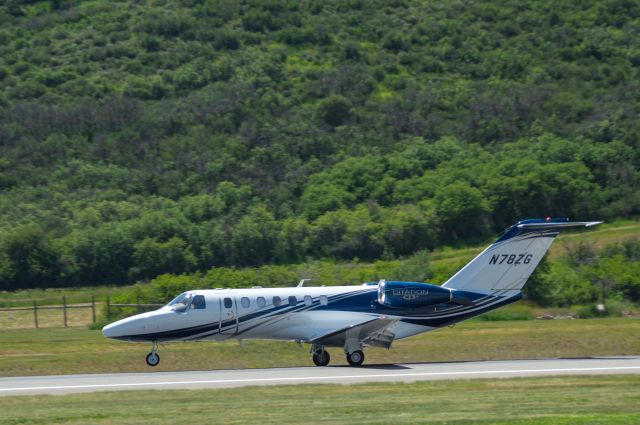 Cessna Citation CJ3 (N78ZG) - Landing 15 at KASE