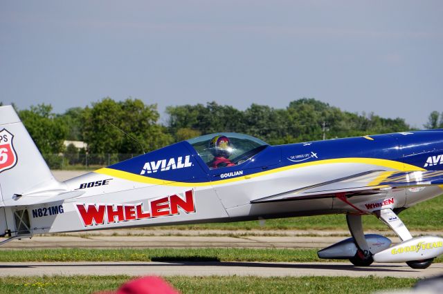 N821MG — - 7/24/2015 Mike Goulian routine at AirVenture