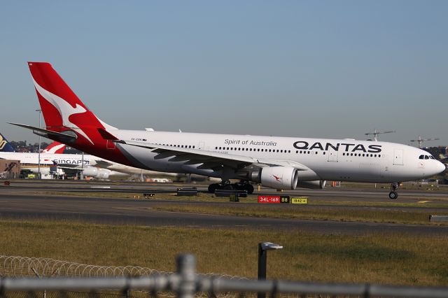 Airbus A330-200 (VH-EBN) - on 13 August 2019