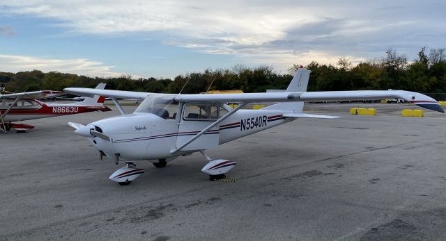 Cessna Skyhawk (N5540R) - About to start service with QCFS.