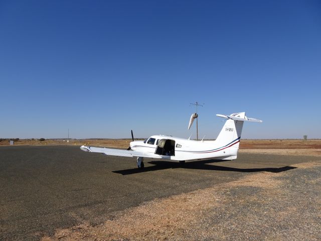 Piper Saratoga (VH-MNV) - White Cliffs nice flight 