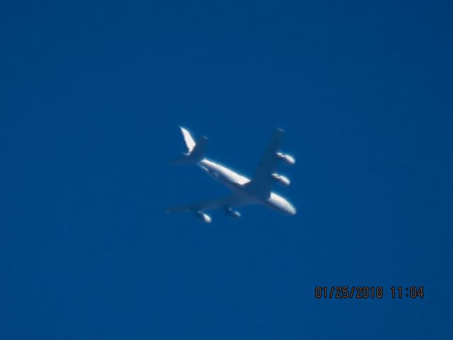 Boeing C-135FR Stratotanker (57-1436) - These KC-135s are 3 different ones that flew over about a mile or so apart. 