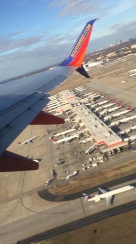 Boeing 737-800 (N8301J) - Departure out of Atlanta 