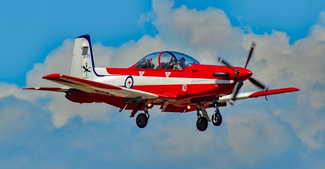 NX905XX — - NX905XX Pilatus PC-9A s/n 511 A23-010 - North Las Vegas Airport  KVGTbr /Photo: TDelCorobr /August 9, 2024