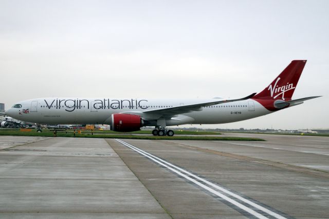 Airbus A330-900 (G-VEYR) - Taxiing to Stand 357 on 25-Oct-24 on its delivery flight VIR839P from LFBO.