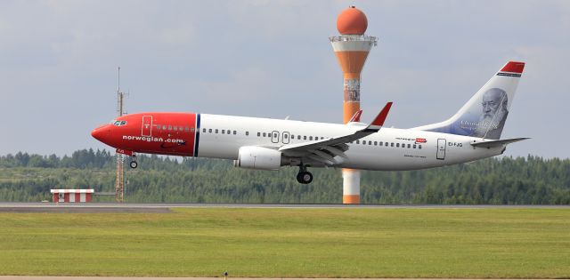 Boeing 737-800 (EI-FJG) - Norwegian (Christian Krohg Livery)