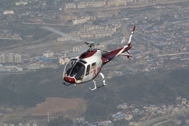 Eurocopter EC-120 Colibri (B-7075) - Tianmen Mountain tour helicopter (Avicopter AC311)