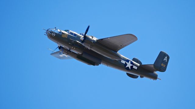 North American TB-25 Mitchell (N41123) - Flying Heritage Collections North American B-25J Mitchell (Ser#44-30254) at SkyFair 7.22.17.