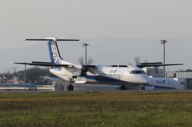 de Havilland Dash 8-400 (JA842A) - 23 September 2015:CTS-HKD.