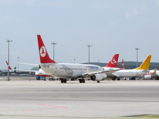 Boeing 737-800 (TC-JFF) - Sabiha Gökçen airport, Istanbul, Turkey | 15 SEP 2014.