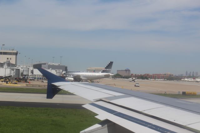 Airbus A319 (N512NK) - Parked at Gate