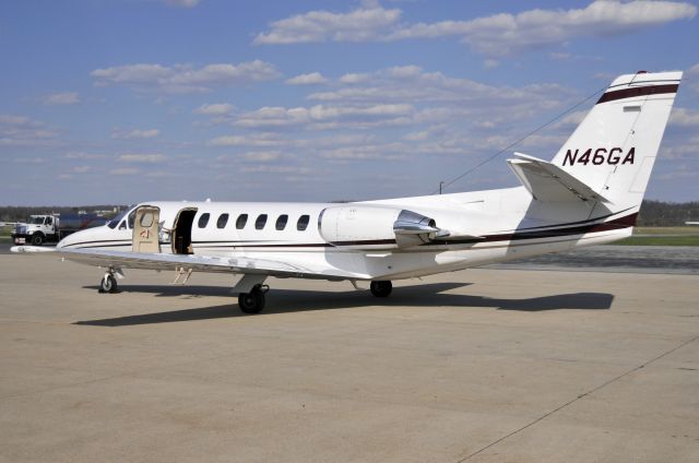 Cessna Citation V (N46GA) - Seen at KFDK on 4/9/2009.