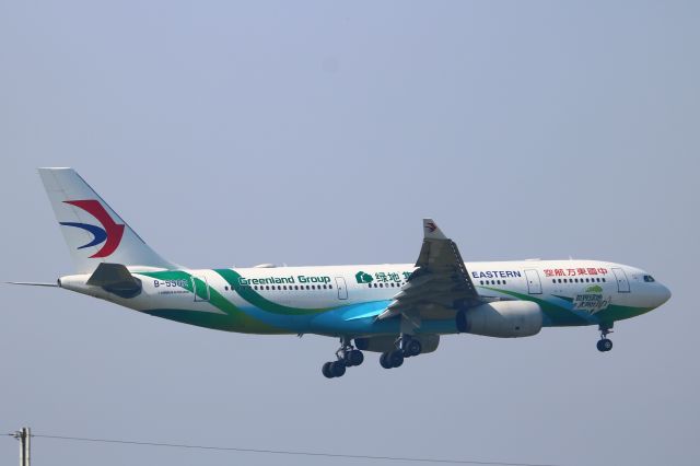 Airbus A330-200 (B-5902) - 綠地集團彩繪機