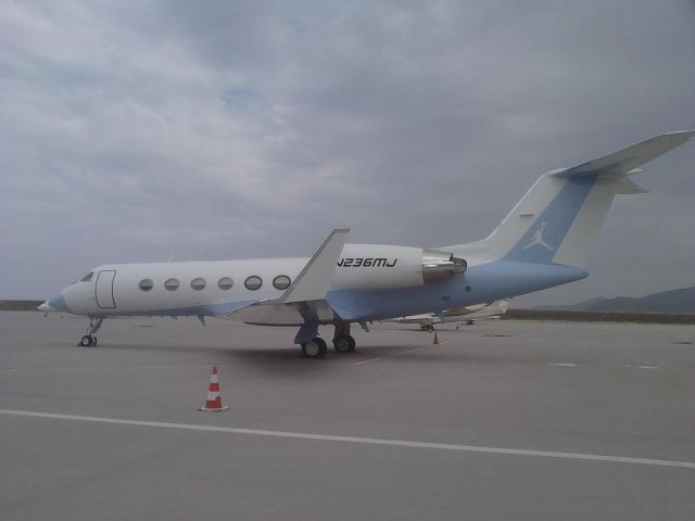 Gulfstream Aerospace Gulfstream V (N236MJ) - Air Jordan May 10, 2013 at Athens, Greece