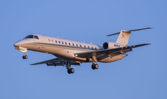 Embraer ERJ-135 (N89LD) - Runway 20R arrival @KDPA.