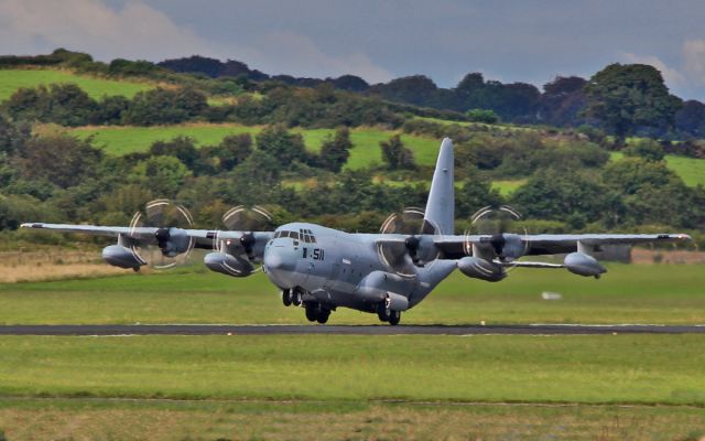 Lockheed C-130 Hercules (16-6511) - usm kc-130j 166511 dep shannon 18/8/15.