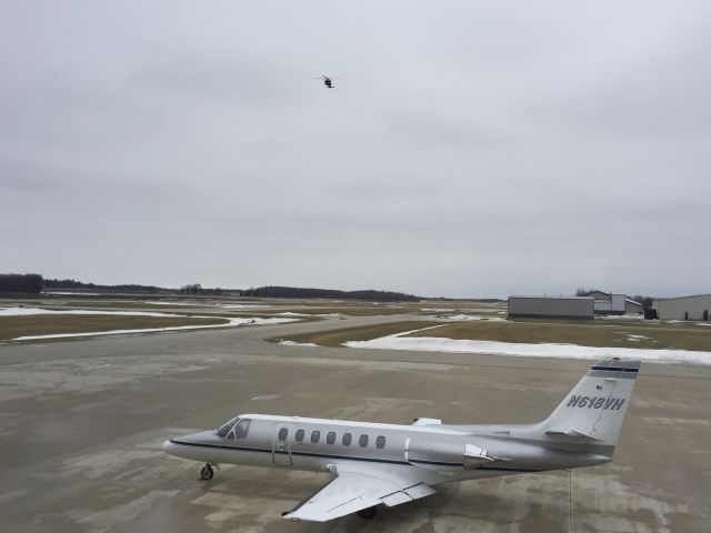 Cessna Citation V (N618VH) - Waiting