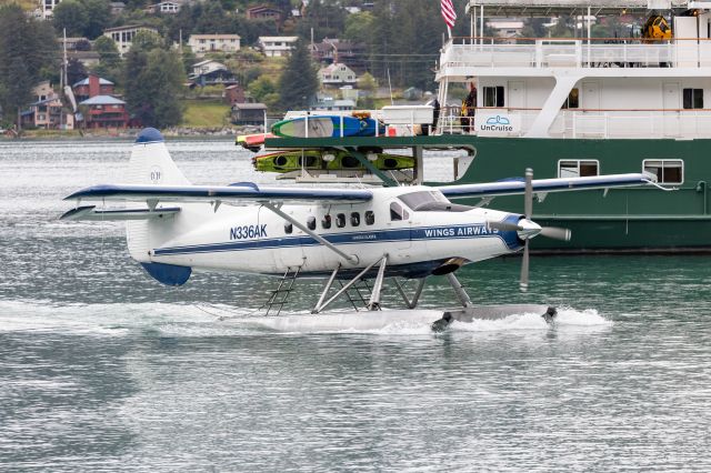 N336AK — - Spotted at the seaplane terminal in Juneau, Alaska on September 3rd 2023. 