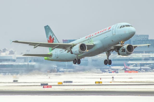 Airbus A320 (C-FGYZ) - Air Canada A320 C-FGYS