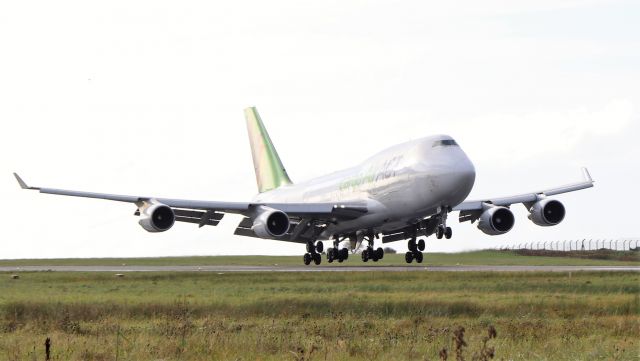 Boeing 747-400 (TC-ACF) - AirAct cargo b747-481(bdsf) tc-acf landing at shannon from istanbul 8/11/20.