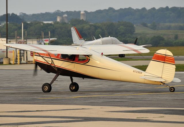 Cessna 140 (N72959) - Seen at KFDK on 9/8/2009.    a href=http://discussions.flightaware.com/profile.php?mode=viewprofile&u=269247  Profile/a