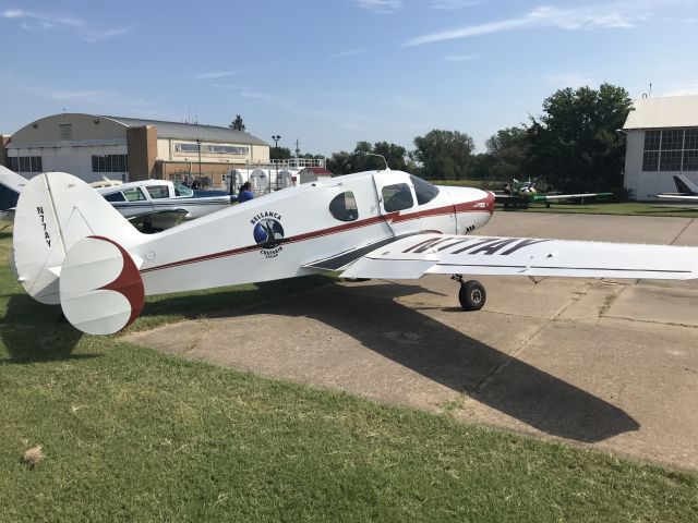 — — - A 1946 BELLANCA 14-13 September 2019 Bellanca Fly-In Bartlesville OK