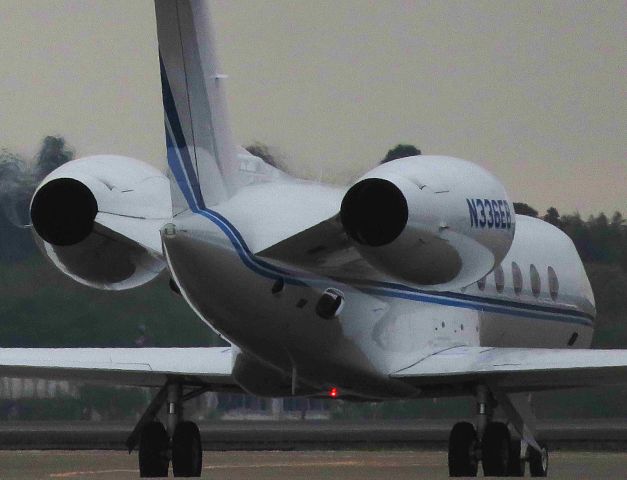 Gulfstream Aerospace Gulfstream V (N336EB) - I took this picture on Apr 15, 2018.