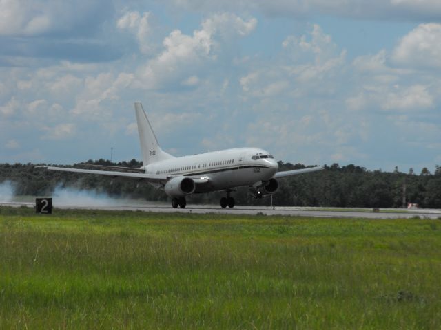 Boeing 737-700 (16-5832) - C-40 Clipper practicing RNAV/GPS RWY 9 approaches into Tallahassee.