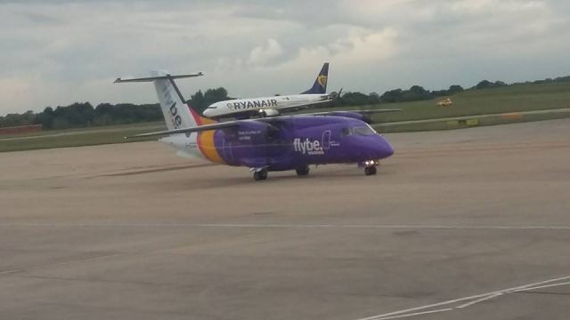 Fairchild Dornier 328 (G-CCGS) - G-CCGS arriving from Dundee