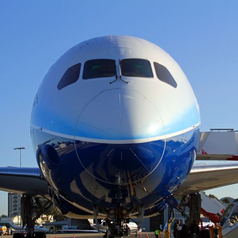 Boeing 787-8 (N787BX) - Test flight to Sydney 2012