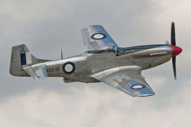 VH-AGJ — - Airshow at Parafield, South Australia, Sunday March 25, 2012. The Australian version of North American's famed P-51D.