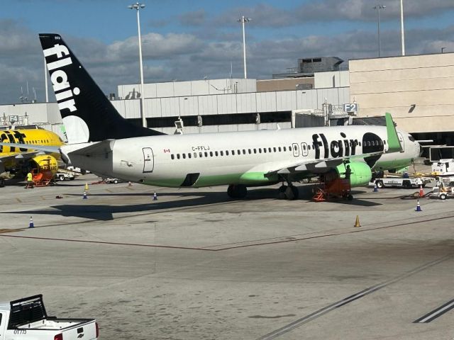 Boeing 737-800 (C-FFLJ) - Getting ready to operate F81603 KFLL-CYYZ