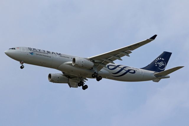 Airbus A330-300 (PK-GPR) - "SkyTeam" livery