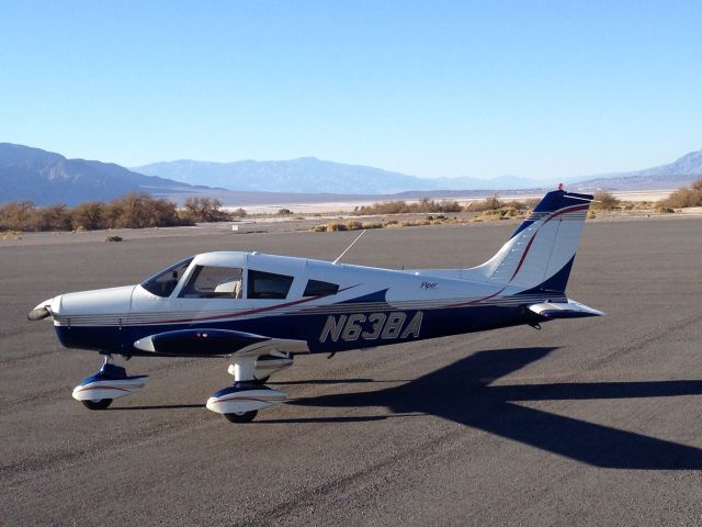 Piper Cherokee (N63BA) - Oshkosh Lindy Award Winner @ Furnace Creek Death Valley California