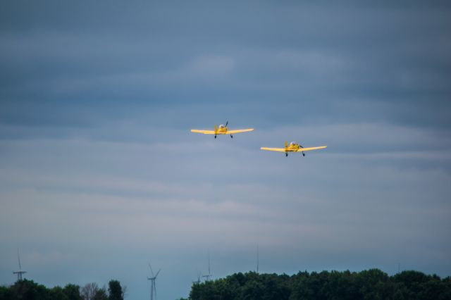 OGMA DHC-1 Chipmunk — - C-FCYR and C-FBNM