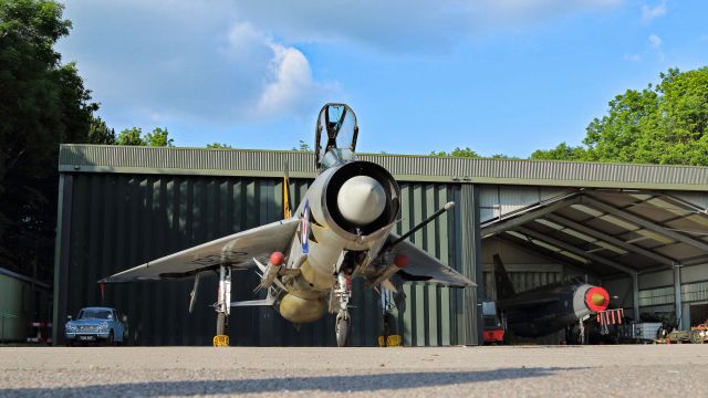 — — - Bruntingthorpe Cold War Jets 29 May 2016br /English Electic Lightning XR713