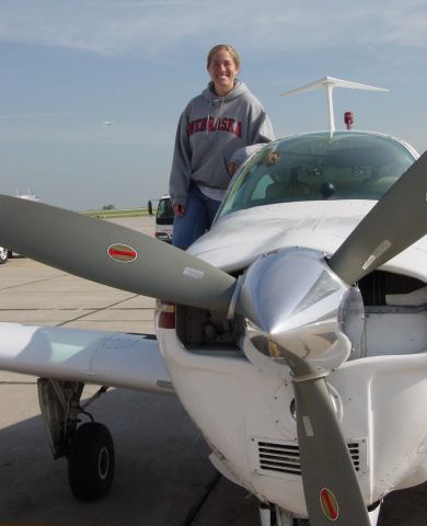 Beechcraft Bonanza (36) (N244JH) - Capt. Chrissie Nigro, USAF, Class of 2003 USAF Academy.