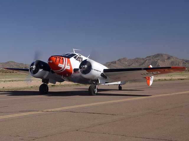 N6365T — - Beech C-45H Expeditor N6365T at the Cactus Fly-in on March 3, 2012.