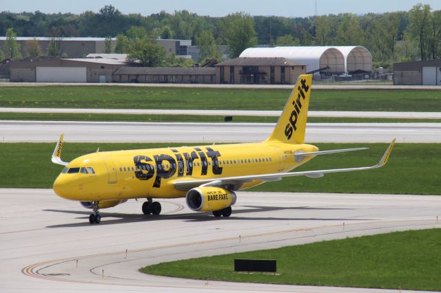 Airbus A320 (N690NK) - Flight 1668 from MCO (May 6th, 2019) 