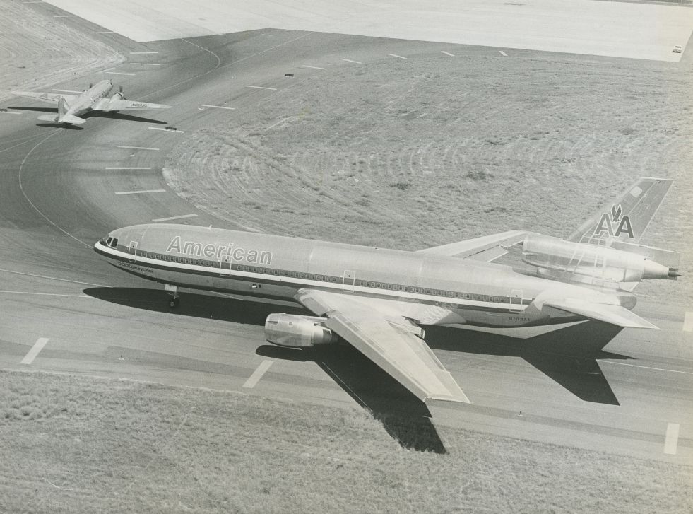 McDonnell Douglas DC-10 (N103AA) - 1971 DC-10-10br /scanned from photograph