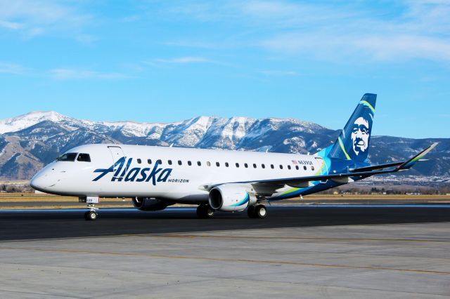 Embraer 175 (N639QX) - Horizon's newest delivered E175 captured from the ramp.