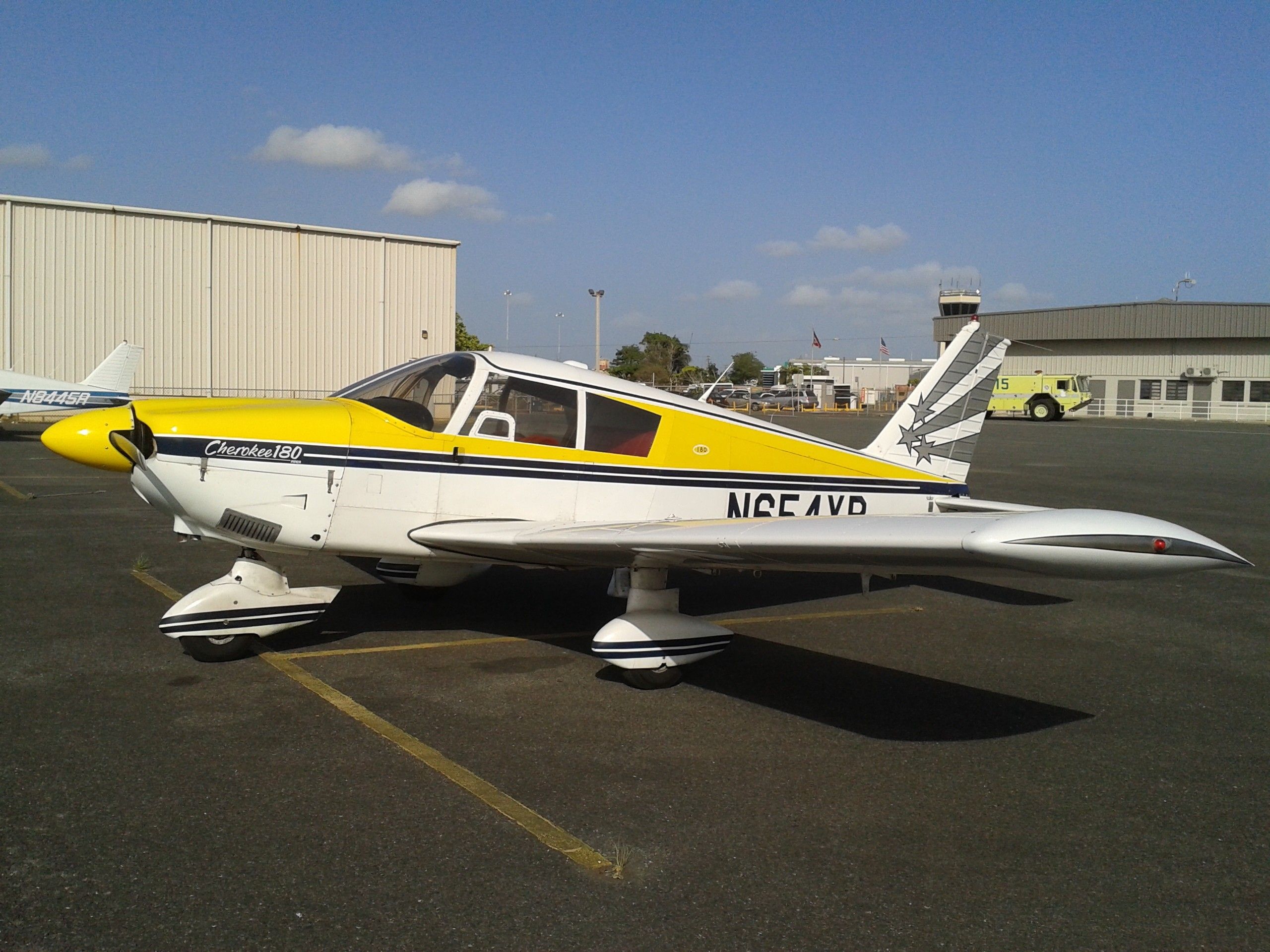 Piper Cherokee (N654YR) - Arrived on Sunday May 24,2015 from Hot Spring Arkansas (KHOT) to San Juan Fernando Ribas Dominicci (SIG)