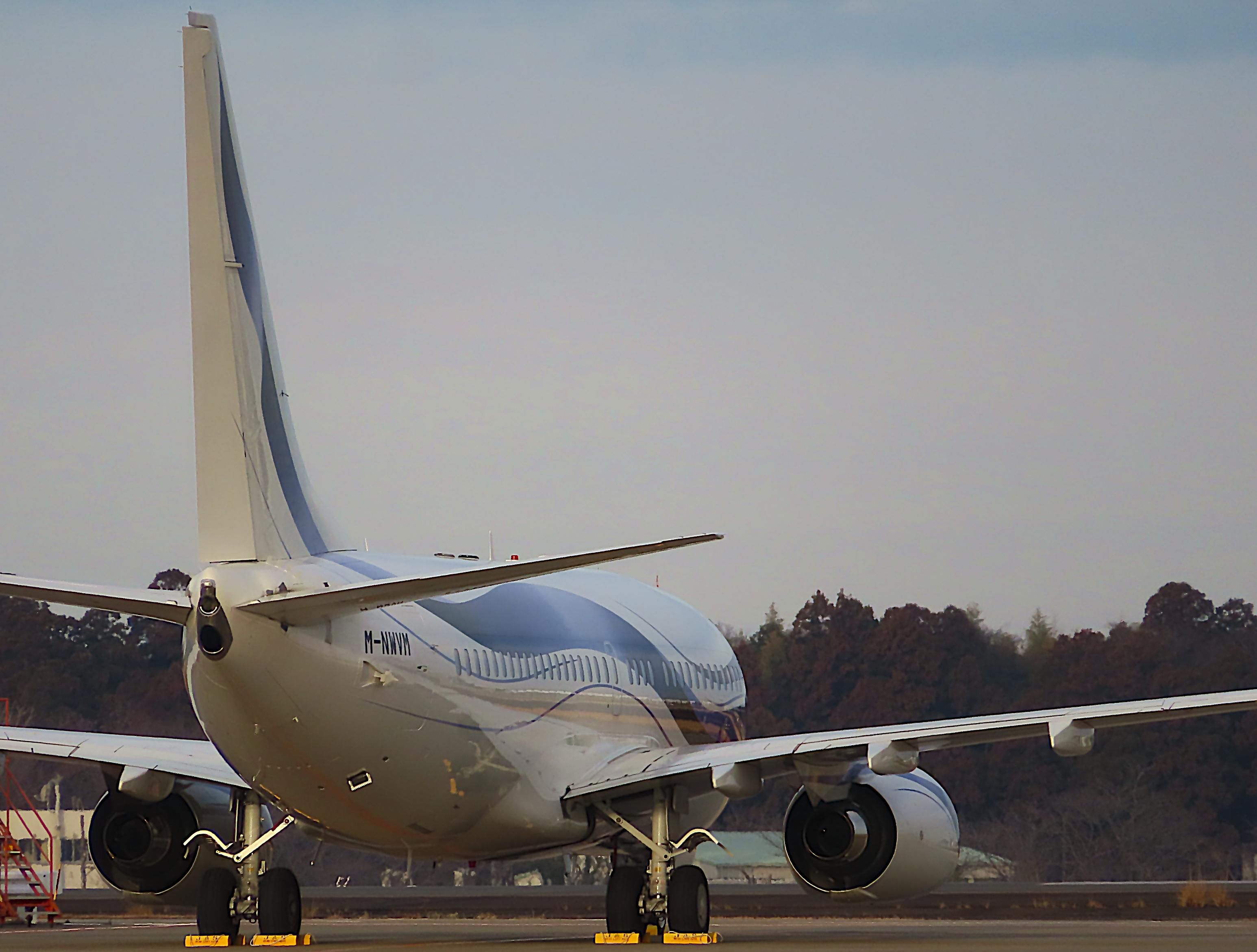 Boeing 737-700 (M-NWVM) - Photo taken on Feb 09, 2024.