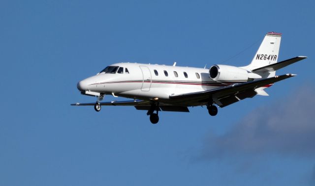 Cessna Citation Excel/XLS (N264VR) - On final is this 2002 Cessna Citation 560XL in the Autumn of 2019.