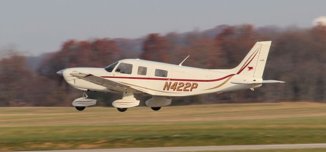 Piper Saratoga (N422P) - Departing RWY 27 Nov 2012...