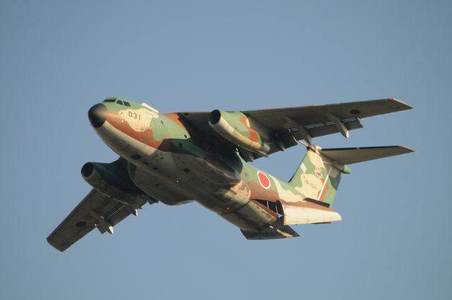 KAWASAKI C-1 (18-1031) - Oct.26.2016br /Lo pass at RWY35