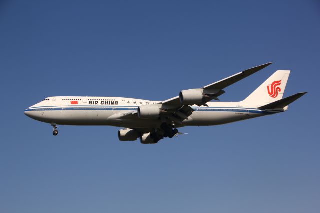 BOEING 747-8 (B-2485) - B-2485于2025年5月24日降落北京首都国际机场